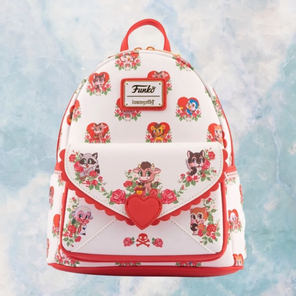 Loungefly Funko Villainous Valentines‎ Mini Backpack and Wallet